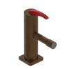 Rubinet Single Control Bidet Fitting (less drain) Oil Rubbed Bronze