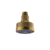 Rubinet 3 FUNCTION SHOWER HEAD Antique Brass Matt