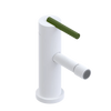 Rubinet Single Control Bidet Fitting (less drain) Matt White