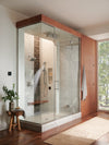 Essential Shower Series Linear Square Slide Bar With Hose lifestyle
