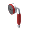 Rubinet 3 Function Hand Held Shower Only Satin Chrome