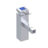 Rubinet Single Control Bidet Fitting (less drain) Satin Chrome