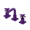 Rubinet Widespread Lav. Set. with Genesis spout (less drain) Purple Haze