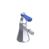 Rubinet Single Control Bidet Fitting (less drain) Satin Chrome