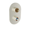 Baril Pressure balanced shower valve with 2-way diverter (without handle)