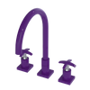 Rubinet Widespread Kitchen Set Purple Haze