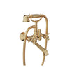 Baril Wall-mounted tub faucet with hand shower