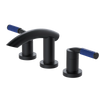 Rubinet Widespread Lav. Set. (less drain) Matt Black