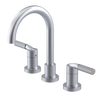 Rubinet Widespread Lav. Set. (less drain) Satin Chrome
