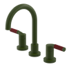 Rubinet Widespread Lav. Set. (less drain) Green Envy