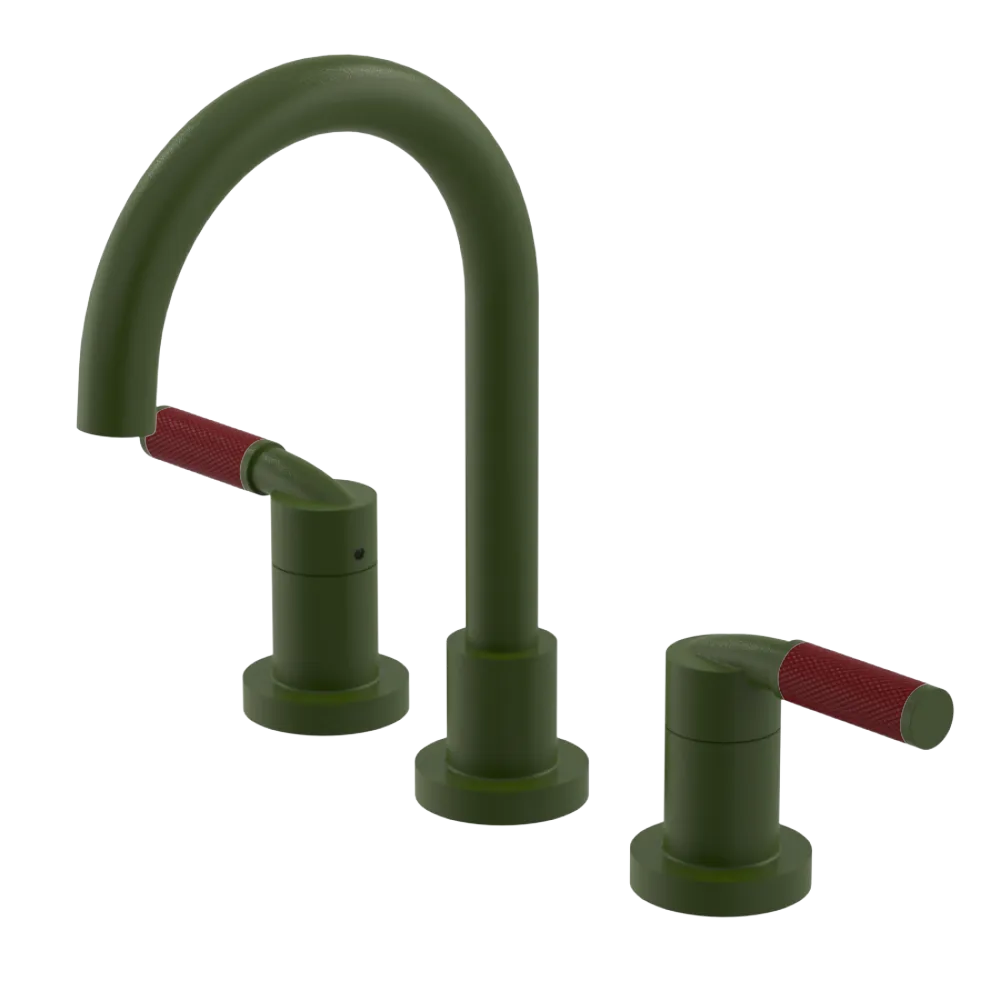 Rubinet Widespread Lav. Set. (less drain) Green Envy