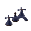 Rubinet Widespread Lav. Set. (less drain) Midnight Blue