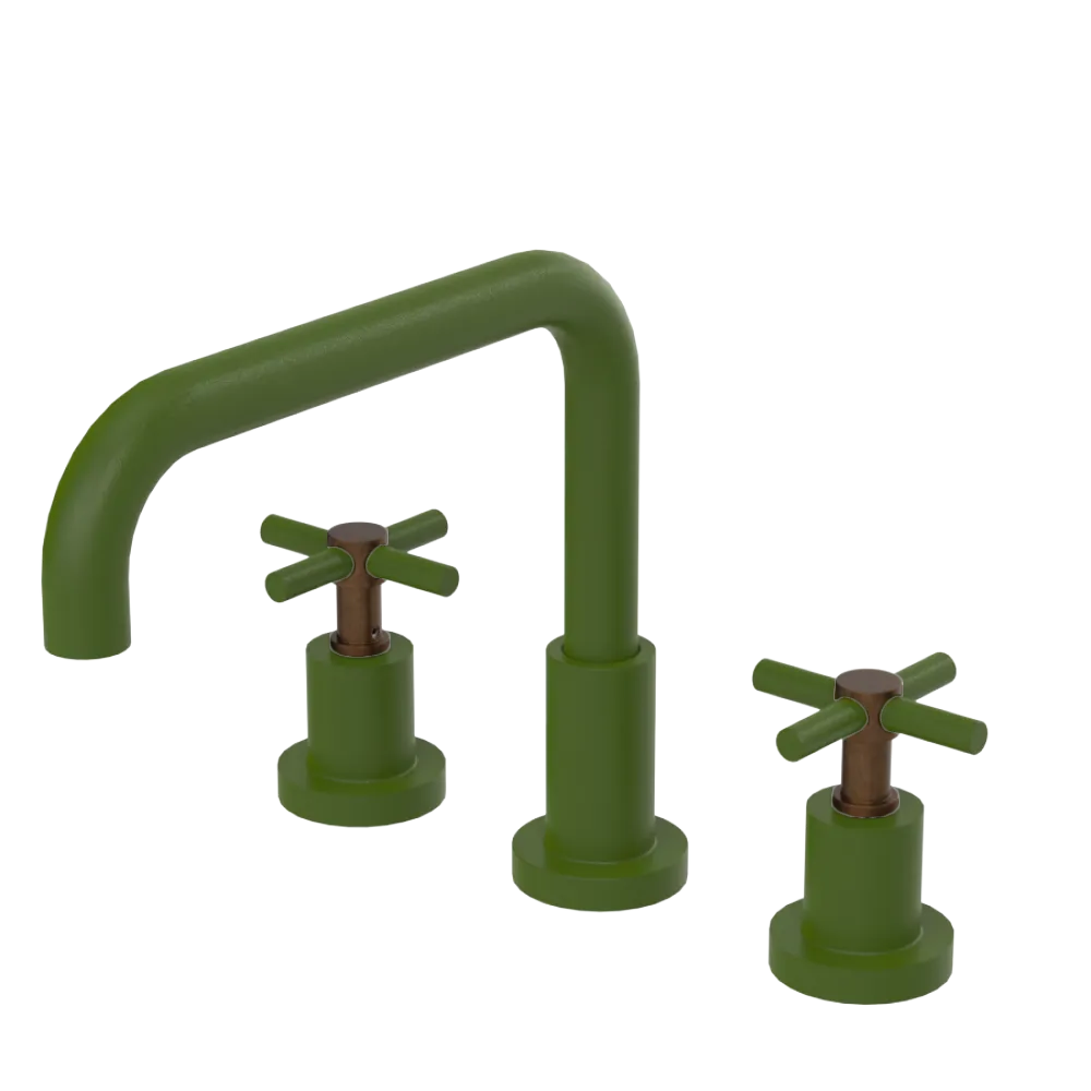 Rubinet Widespread Kitchen Set Green Envy