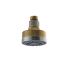 Rubinet 3 FUNCTION SHOWER HEAD Antique Brass Matt