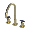 Rubinet Widespread Kitchen Set Gold