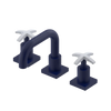 Rubinet Widespread Lav. Set. with Genesis spout (less drain) Midnight Blue