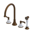 Rubinet Widespread Kitchen Set with Hand Spray Oil Rubbed Bronze