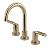 Rubinet Widespread Lav. Set. (less drain) Gold
