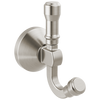 Delta Broderick - Double Robe Hook In Chrome