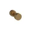 Rubinet Shower Door Knob (set) Satin Gold