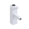 Rubinet Single Control Bidet Fitting (less drain) Matt White