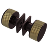 Rubinet Shower Door Knob (set) Oil Rubbed Bronze