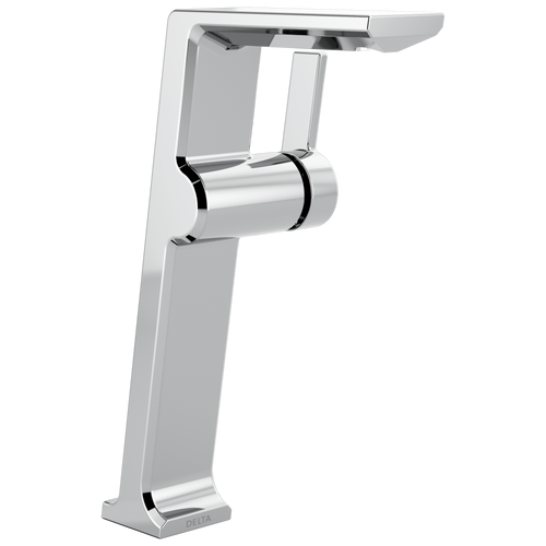 Delta Pivotal - Single Handle Vessel Bathroom Faucet In Lumicoat® Chrome
