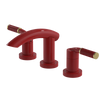 Rubinet Widespread Lav. Set. (less drain) Red