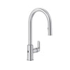 Riobel Arca™ Pull-Down Touchless Kitchen Faucet With C-Spout