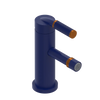 Rubinet Single Control Bidet Fitting (less drain) Midnight Blue