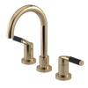 Rubinet Widespread Lav. Set. (less drain) Gold