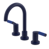 Rubinet Widespread Lav. Set. (less drain) Midnight Blue