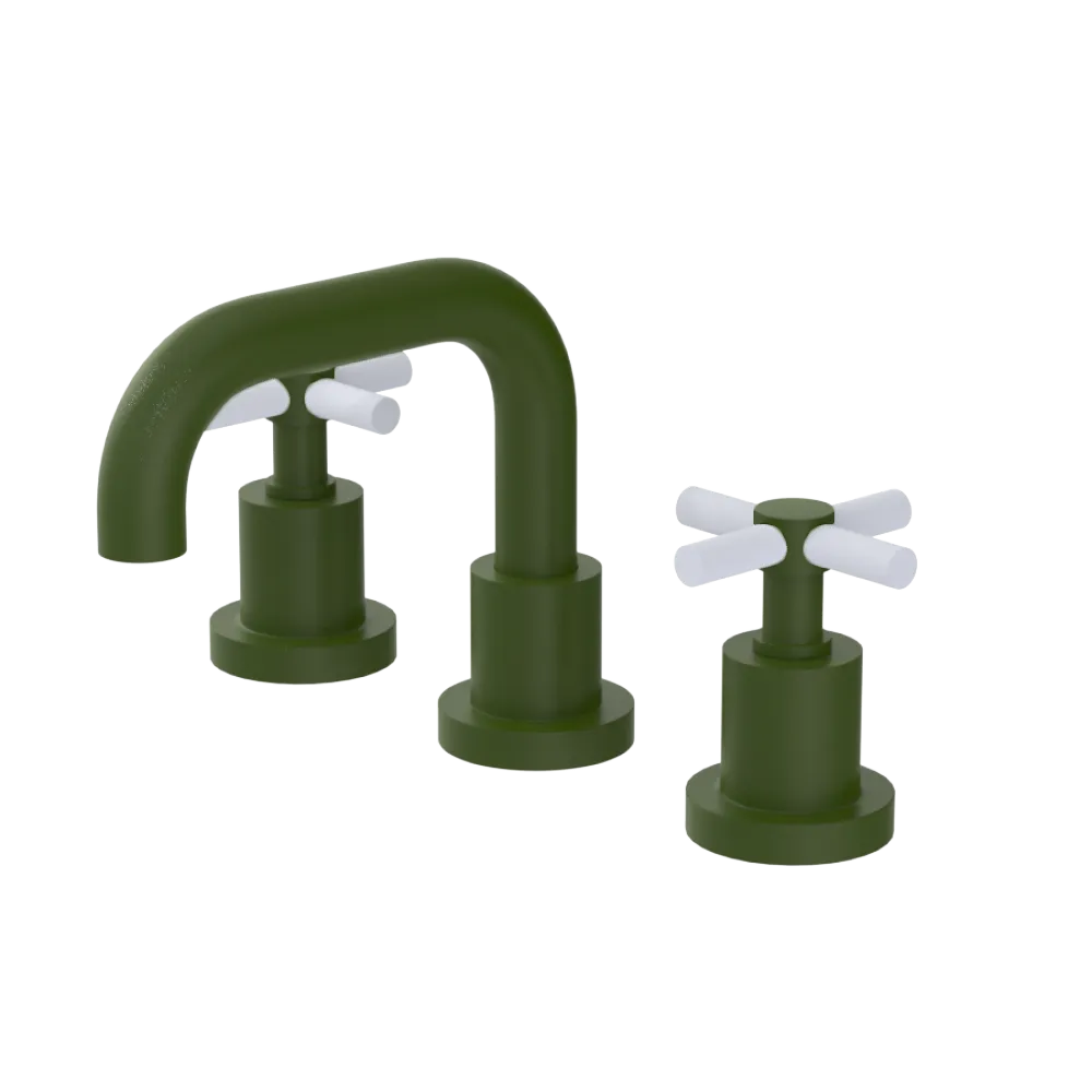 Rubinet Widespread Lav. Set. (less drain) Green Envy