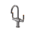 Rubinet Single Hole Dual Handle Lav. Set. (less drain) Polished Nickel