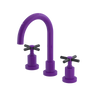 Rubinet Widespread Lav. Set. (less drain) Purple Haze