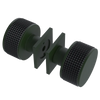 Rubinet Shower Door Knob (set) Green Envy