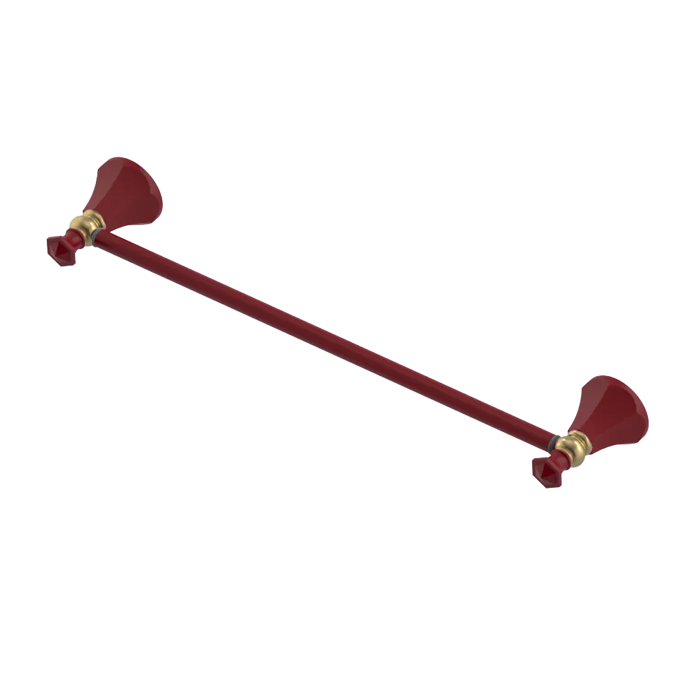 Rubinet Towel Bar 24" Maroon