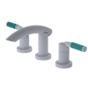 Rubinet Widespread Lav. Set. (less drain) Matt White