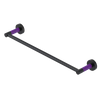 Rubinet Towel Bar 18" Matt Black