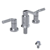 Rubinet Bidet Fitting with Spray, Diverter, and Vacum Breaker (Less Drain) Chrome