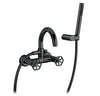 Cabano Wall mount tub filler with hand shower