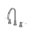 Rubinet Widespread Kitchen Set Polished Nickel