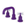 Rubinet Widespread Lav. Set. (less drain) Purple Haze