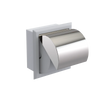 Rubinet RECESSED TOILET PAPER HOLDER Matt White