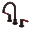Rubinet Widespread Lav. Set. (less drain) Oil Rubbed Bronze