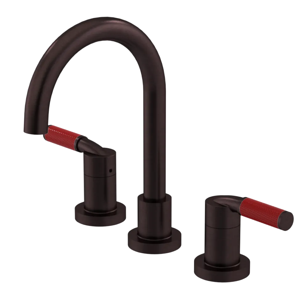 Rubinet Widespread Lav. Set. (less drain) Oil Rubbed Bronze