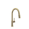 Baril High single-hole kitchen faucet with 2-function pull-down spray