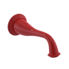 Rubinet Tub Filler Spout Wall Mount Red