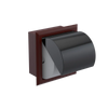 Rubinet RECESSED TOILET PAPER HOLDER Bordeaux