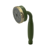 Rubinet 3 Function Hand Held Shower Only Green Envy